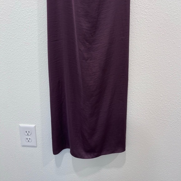 Madewell Purple Slip Dress Size 6 - Picture 3 of 9
